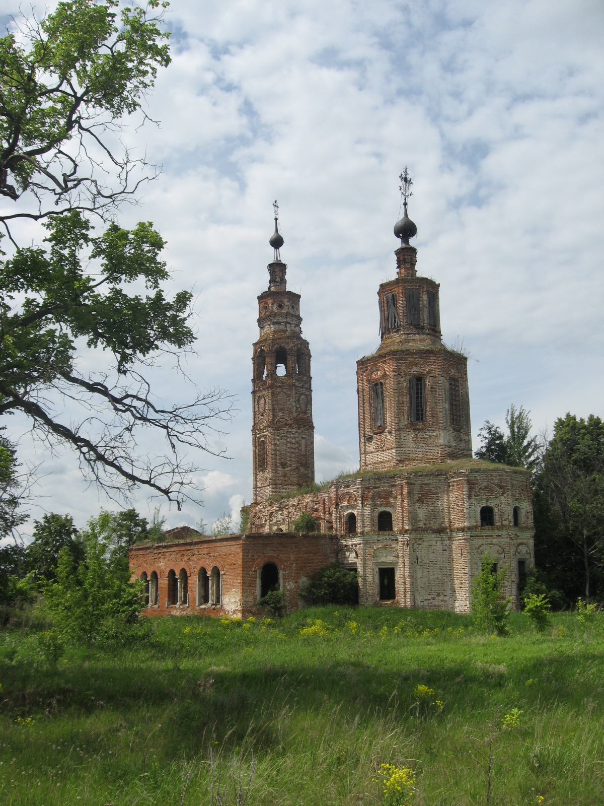 Храм в селе Коленцы Рязанская область 